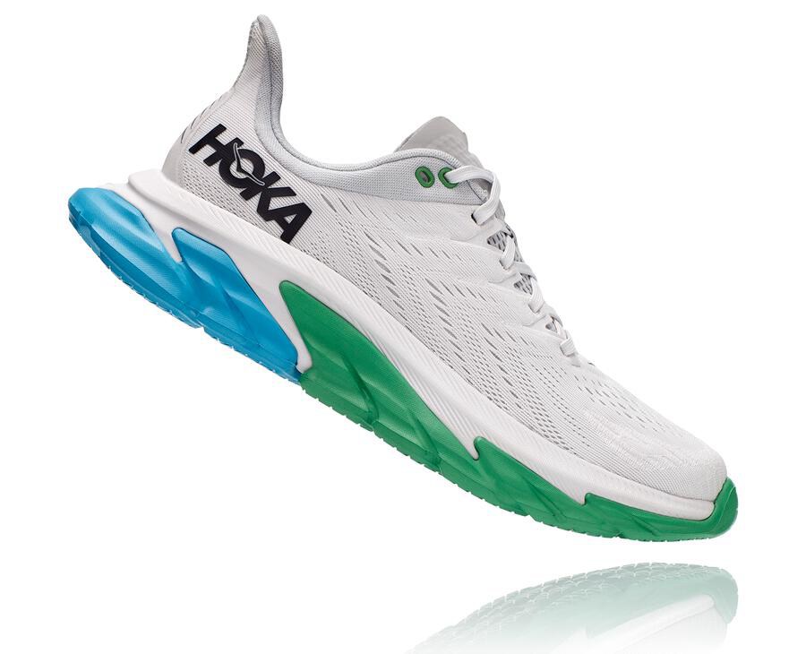 Hoka One One Tenisky Damske Biele - Clifton Edge - 06832-KZQJ